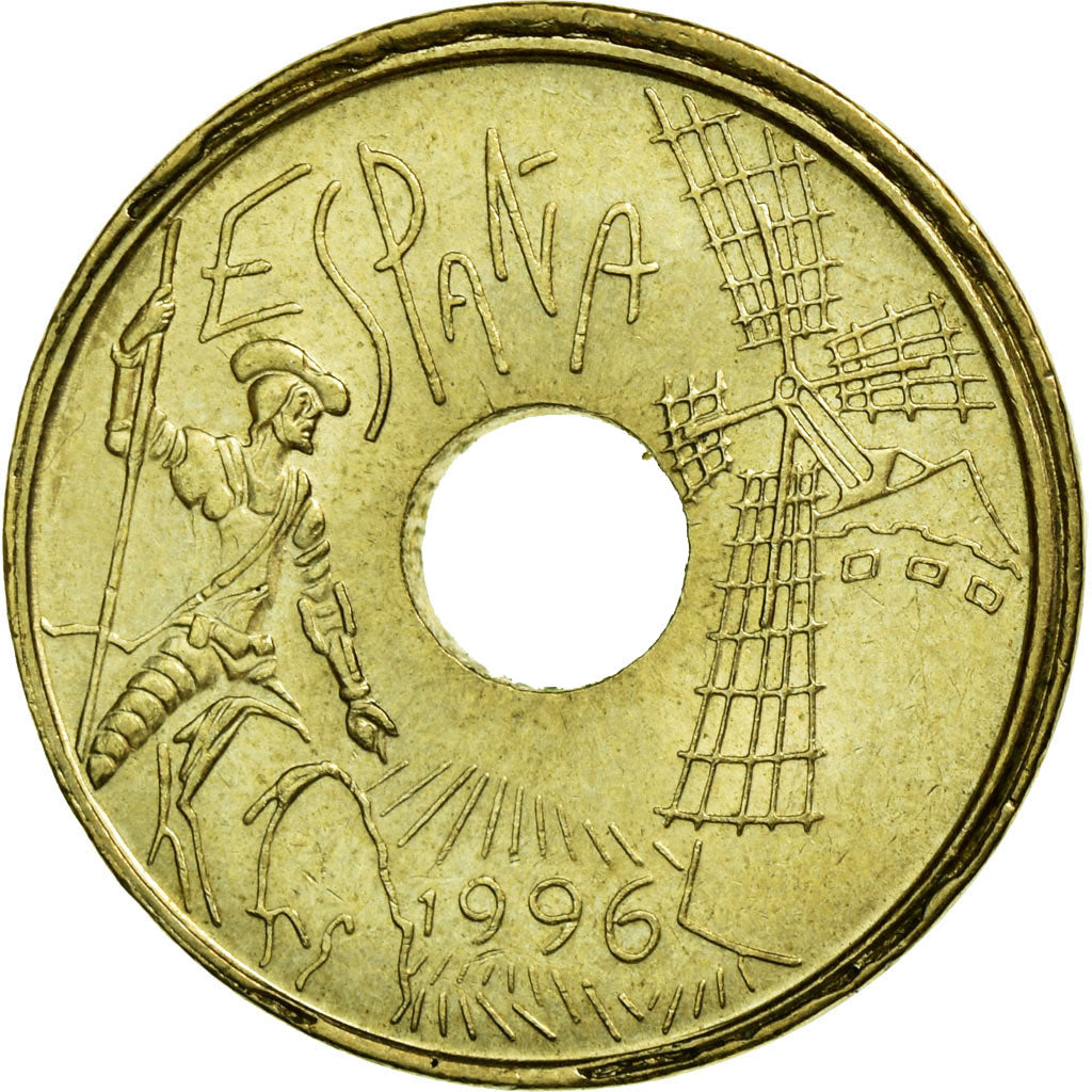 Munten, Spanje, Juan Carlos I, 25 Pesetas, 1996, Madrid, PR, Aluminum-Bronze