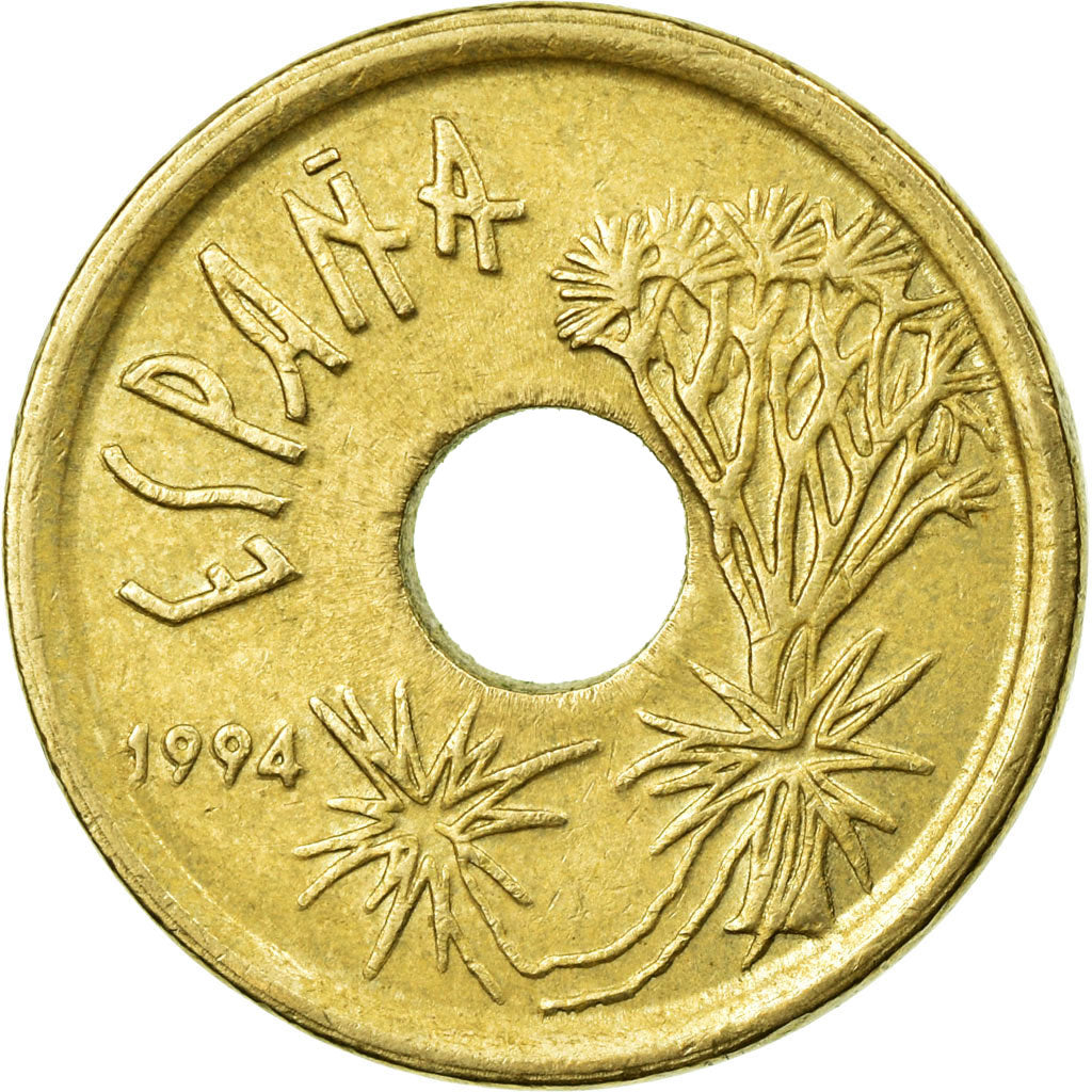 Coin, Spain, Juan Carlos I, 25 Pesetas, 1994, Madrid, EF(40-45)