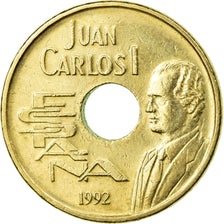 Moneda, España, Juan Carlos I, 25 Pesetas, 1992, Madrid, EBC, Aluminio -