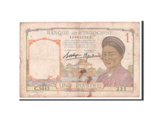 Biljet, Frans Indochina, 1 Piastre, 1932, TB