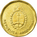 Coin, Argentina, 10 Centavos, 1988, EF(40-45), Brass, KM:98