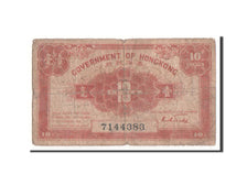 Hong Kong, 10 Cents, 1941, KM #315a, F(12-15), 7144383