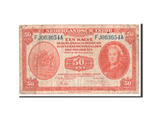 Netherlands Indies, 50 Cents, 1943, KM #110a, VF(30-35), FJ