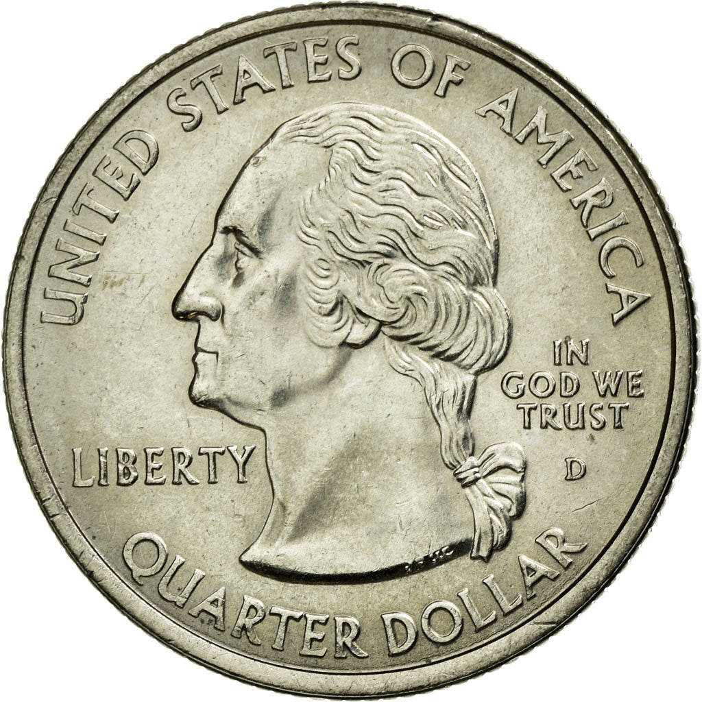 Monnaie, États-Unis, Quarter, 2001, U.S. Mint, Denver, TTB, Copper-Nickel Clad