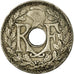 Moeda, França, Lindauer, 10 Centimes, 1927, Paris, EF(40-45), Cobre-níquel