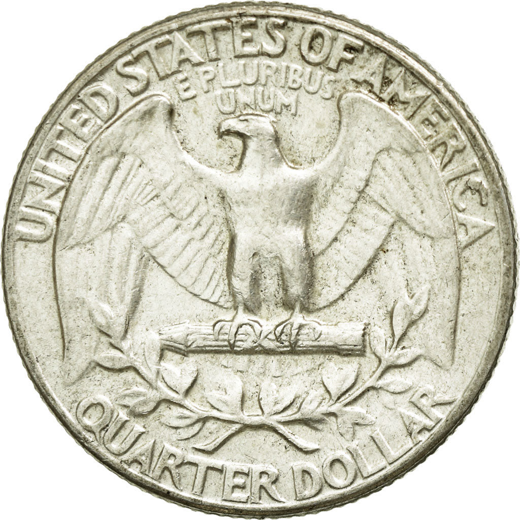 Coin, United States, Washington Quarter, Quarter, 1962, U.S. Mint, Philadelphia