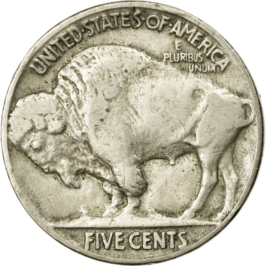 Münze, Vereinigte Staaten, Buffalo Nickel, 5 Cents, 1936, U.S. Mint