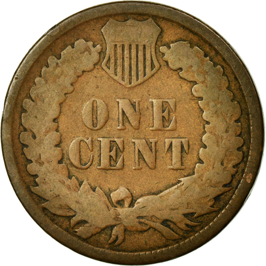 Coin, United States, Indian Head Cent, Cent, 1883, U.S. Mint, Philadelphia