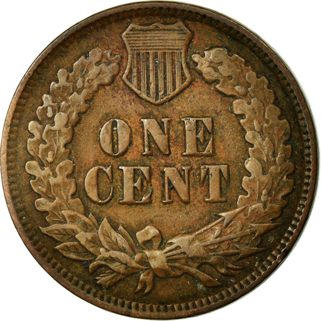 Coin, United States, Indian Head Cent, Cent, 1902, U.S. Mint, Philadelphia