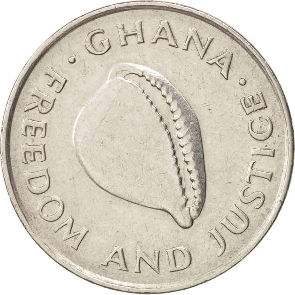 Ghana, 20 Cedis, 1991, AU(50-53), Nickel Clad Steel, KM:30