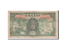 China, 5 Yüan, 1935, KM #458a, VF(20-25), GM