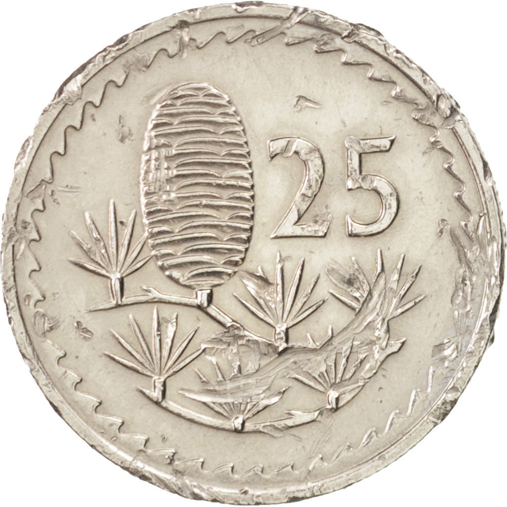 Monnaie, Chypre, 25 Mils, 1980, TTB+, Copper-nickel, KM:40
