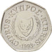 Munten, Cyprus, 50 Cents, 1993, ZF+, Copper-nickel, KM:66