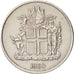 Iceland, 5 Kronur, 1969, AU(50-53), Copper-nickel, KM:18