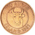 Iceland, 10 Aurar, 1981, AU(50-53), Bronze, KM:25
