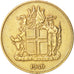 Iceland, 2 Kronur, 1946, AU(50-53), Aluminum-Bronze, KM:13