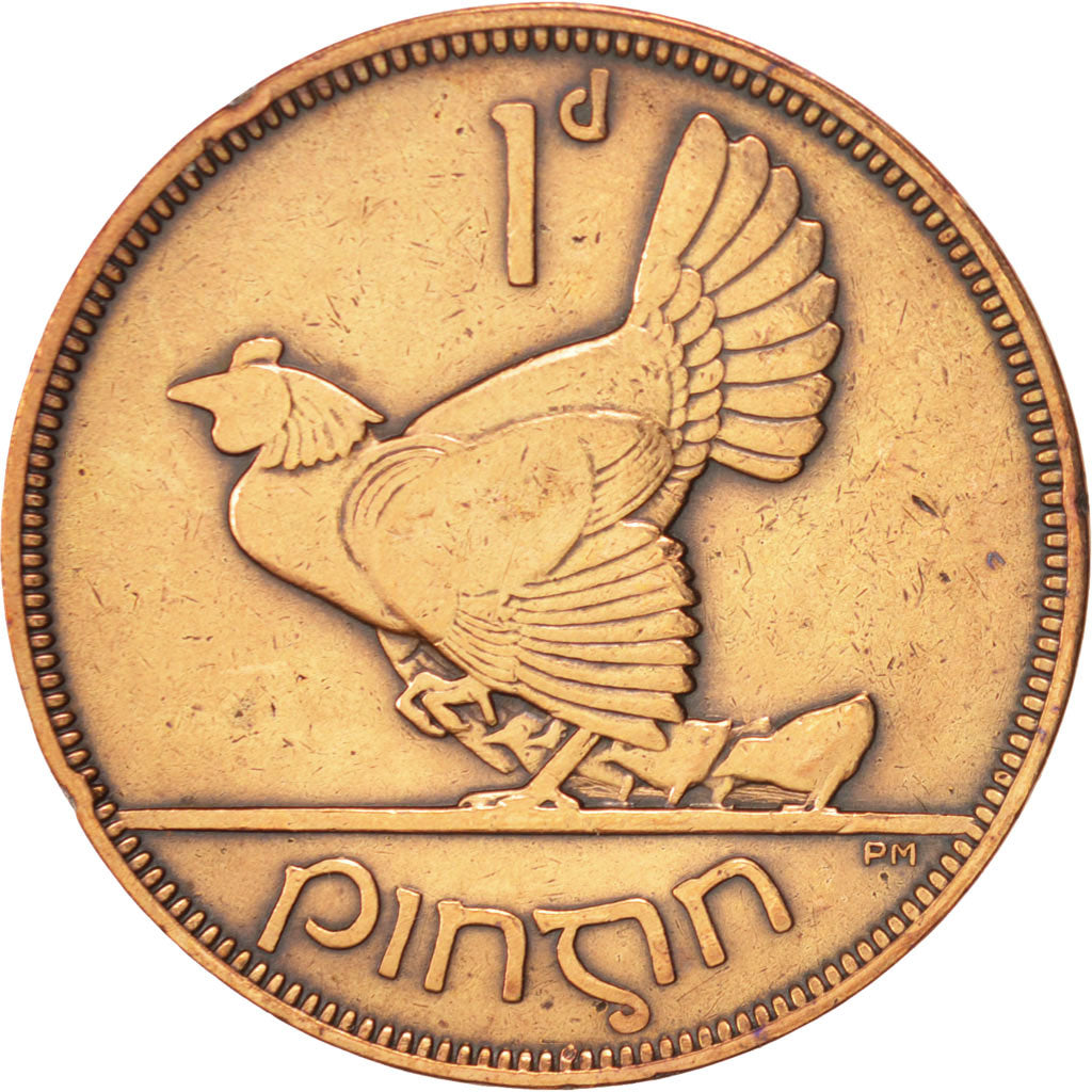Coin, IRELAND REPUBLIC, Penny, 1937, AU(50-53), Bronze, KM:3