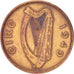 IRELAND REPUBLIC, Penny, 1949, SS+, Bronze, KM:11