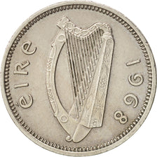 Coin, IRELAND REPUBLIC, 3 Pence, 1968, AU(50-53), Copper-nickel, KM:12a