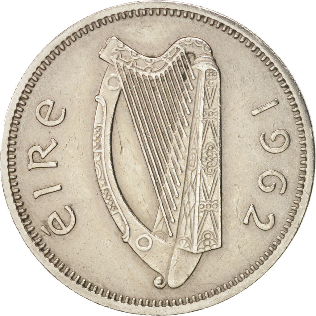Moneta, REPUBBLICA D’IRLANDA, Shilling, 1962, BB+, Rame-nichel, KM:14A