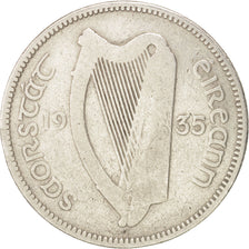 REPUBBLICA D’IRLANDA, Shilling, 1935, MB+, Argento, KM:6