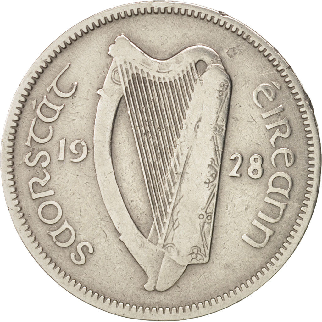 IRELAND REPUBLIC, 6 Pence, 1928, EF(40-45), Nickel, KM:5