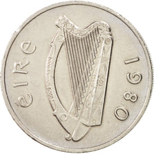 Monnaie, IRELAND REPUBLIC, 10 Pence, 1980, TTB+, Copper-nickel, KM:23