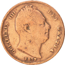 Great Britain, William IV, Farthing, 1837, VF(20-25), Copper, KM:705