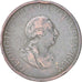 Great Britain, George III, 1/2 Penny, 1799, VF(20-25), Copper, KM:647