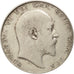 Great Britain, Edward VII, 1/2 Crown, 1910, VF(30-35), Silver, KM:802