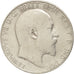 Great Britain, Edward VII, Florin, Two Shillings, 1910, VF(30-35), Silver,KM 801