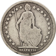 Switzerland, Franc, 1976, Bern, VF(20-25), Silver, KM:24