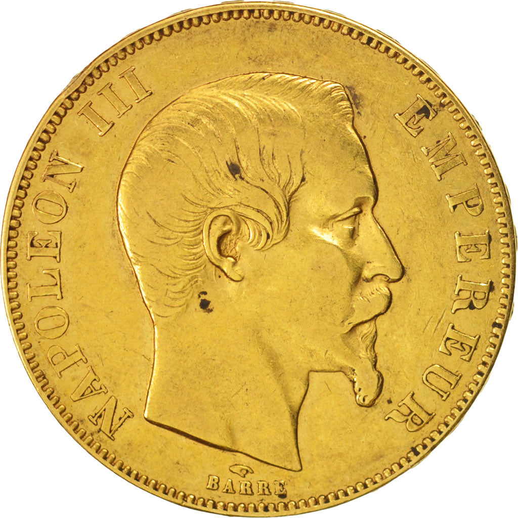 Munten, Frankrijk, Napoleon III, Napoléon III, 50 Francs, 1859, Paris, ZF