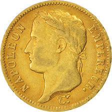 Monnaie, France, Napoléon I, 40 Francs, 1811, Paris, TTB, Or, KM:696.1