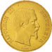 France, Napoleon III,100 Francs, 1857, Paris, AU(50-53), Gold, KM 786.1