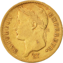 Coin, France, Napoléon I, 20 Francs, 1808, Paris, AU(50-53), Gold, KM:687.1