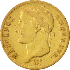 Coin, France, Napoléon I, 20 Francs, 1810, Paris, EF(40-45), Gold, KM:695.1