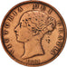 Great Britain, Victoria, 1/2 Penny, 1853, VF(30-35), Copper, KM:726