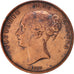 Great Britain, Victoria, Penny, 1853, VF(30-35), Copper, KM:739