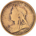Great Britain, Victoria, 1/2 Penny, 1900, VF(20-25), Bronze, KM:789