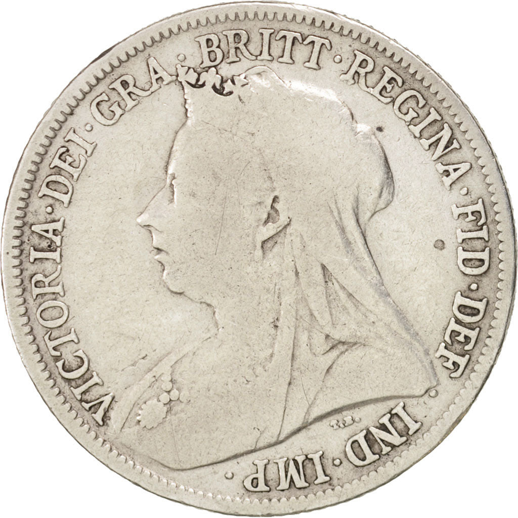 Great Britain, Victoria, Shilling, 1899, VF(30-35), Silver, KM:780