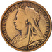 Great Britain, Victoria, Penny, 1896, VF(30-35), Bronze, KM:790