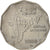 Coin, INDIA-REPUBLIC, 2 Rupees, 2000, AU(50-53), Copper-nickel, KM:121.3