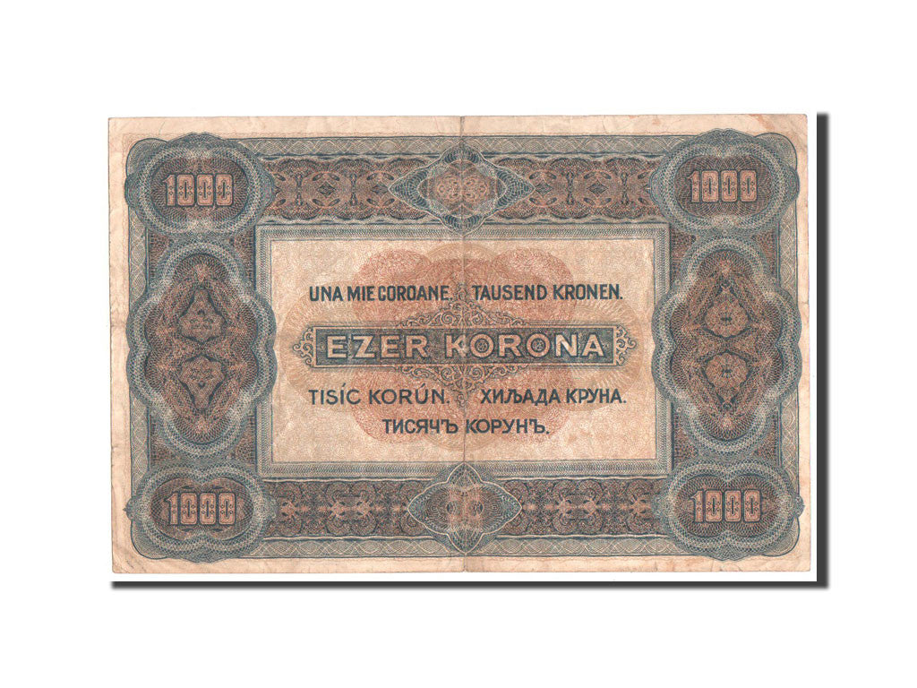 Banconote, Ungheria, 1000 Korona, 1920, BB