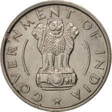INDIA-REPUBLIC, 1/2 Rupee, 1956, Calcutta, AU(50-53), Nickel, KM:6.3