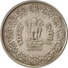 Moneda, INDIA-REPÚBLICA, 50 Paise, 1984, MBC+, Cobre - níquel, KM:65