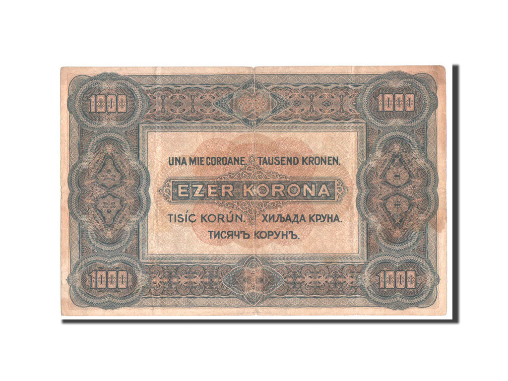 Banknote, Hungary, 1000 Korona, 1920, VF(30-35)
