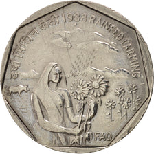 Moneta, INDIE-REPUBLIKA, Rupee, 1988, AU(55-58), Miedź-Nikiel, KM:82