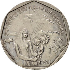 Coin, INDIA-REPUBLIC, Rupee, 1988, AU(55-58), Copper-nickel, KM:82