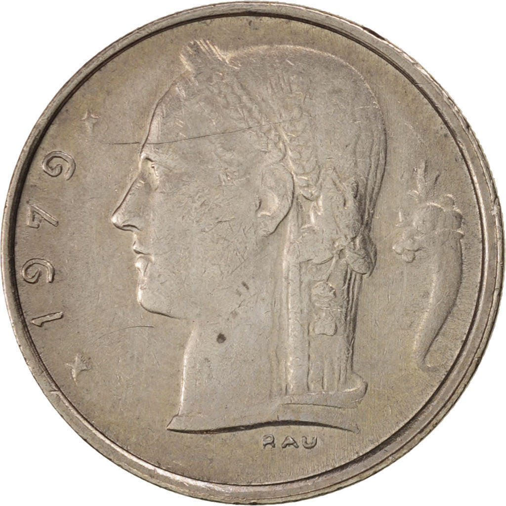 Coin, Belgium, Franc, 1979, AU(50-53), Copper-nickel, KM:142.1